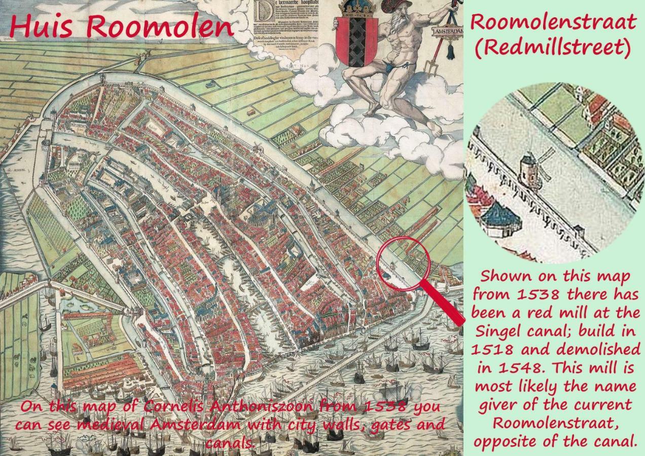 Huis Roomolen Amsterdam Eksteriør billede